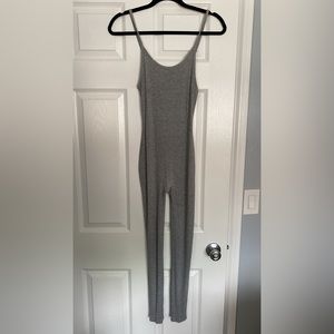 Gray jumpsuit